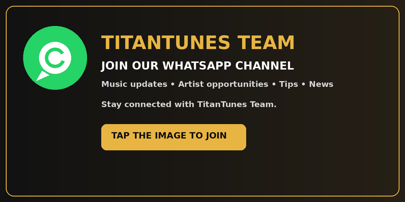 Join the TitanTunes Team WhatsApp Channel